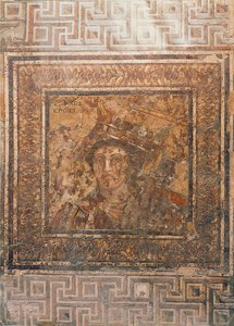 Personificação da cidade de Alexandria (mosaico) de Sophilos