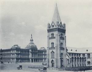 Igreja Reformada Holandesa, Pretória (foto a p/b) de South African Photographer