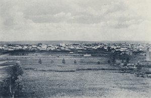 Como Joanesburgo era antes das árvores crescerem (foto a p/b) de South African Photographer