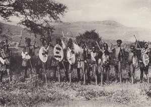 Kafir Warriors (foto a p/b) de South African Photographer