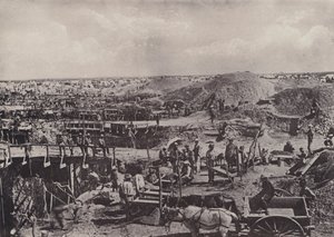 Cenas dos Antigos Dias, Classificação a seco em 1872 (foto a p/b) de South African Photographer