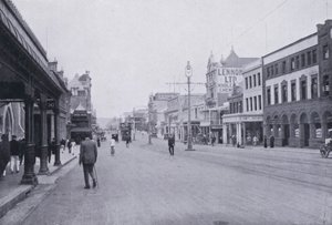 West Street, Durban (foto a p/b) de South African Photographer