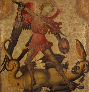 São Miguel e o Dragão, c. 1405.
