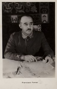Francisco Franco (fotografia a preto e branco) de Spanish Photographer