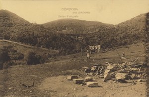 Mosteiro de São Jerónimo, Córdova, Espanha (fotografia a preto e branco) de Spanish Photographer
