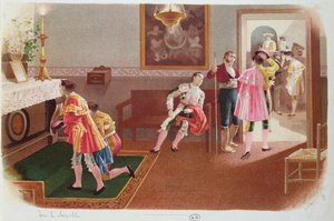 Toureiros rezando na capela antes da luta, c.1900 de Spanish School