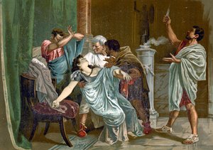 Morte de Lucretia de Spanish School