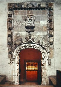 Entrada, para, a, Camara, santa de Spanish School