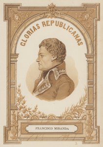 Francisco de Miranda, líder militante venezuelano e revolucionário de Spanish School