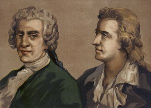 Friedrich Gottlieb Klopstock e Friedrich Schiller, poetas alemães de Spanish School