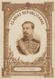 Joaquin Crespo, político e soldado venezuelano de Spanish School