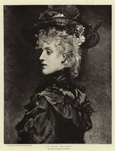 La Belle Anglaise (gravura) de Spanish School