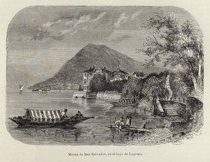 Monte San Salvatore no Lago Lugano de Spanish School