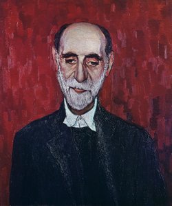 Retrato de Juan Ramon Jimenez (Moguer de Spanish School