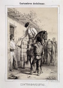 Contrabandistas, "Roupas Andaluzes" de D Antonio Chaman de Spanish School