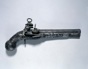 Pistola Snaphaunce, século XVII de Spanish School