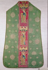 Casula Espanhola, c.1425-50 (seda bordada) de Spanish School