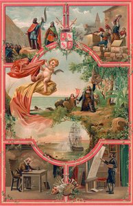 História Espanhola - Frontispício de Spanish School