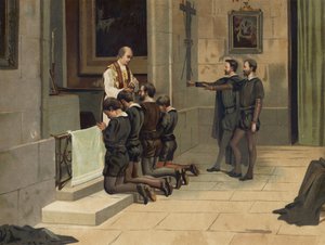 Santo Inácio de Loyola, fundador dos jesuítas de Spanish School