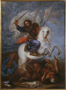 São Tiago, o Grande, na Batalha de Clavijo de Spanish School