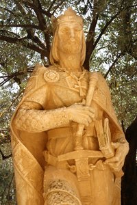 Estátua de Afonso X (1221-84) O Sábio