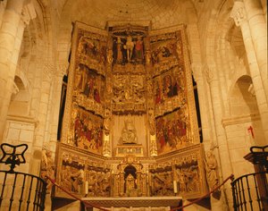O Retábulo da Igreja Colegiada de Spanish School