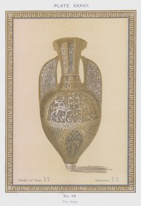 O Vaso (cor litho) de Spanish School