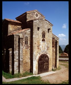 Vista da igreja (848) de Spanish School