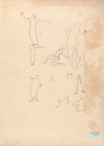 Caverna do Bezerro de Ouro: Estudo dos Bailarinos de Spencer Frederick Gore