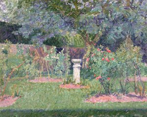 O jardim em Hertingfordbury, 1908