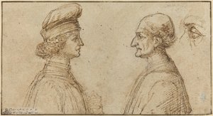 Busto de Dois Homens [reto] de Sperandio
