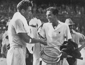 Fred Perry e FX Shields, 1934
