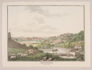 Christiansfeld, do lado oriental