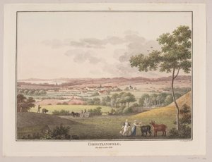 Christiansfeld, do lado oeste