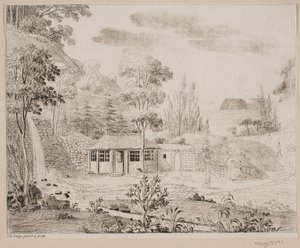 Um balneário em Liselund em Møen de Søren L. Lange