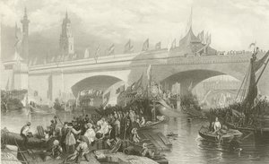 A abertura da New London Bridge