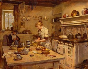 Na cozinha