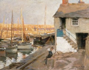 Porto de Mousehole de Stanhope Alexander Forbes
