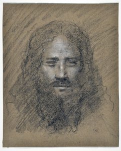 Cabeça do homem barbudo (desenho)