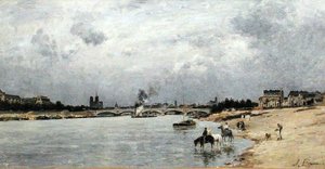 Ponte Austerlitz, Paris (óleo sobre tela)