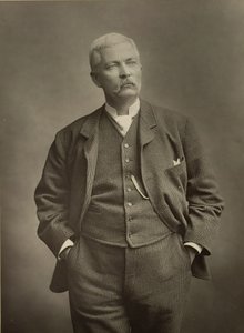 Sir Henry Morton Stanley (1841-1904), explorador, fotografia de retrato