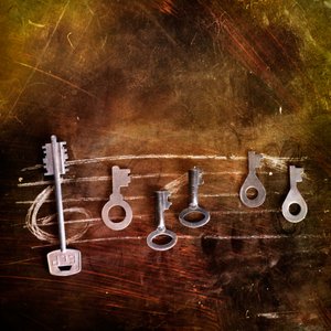 Teclas musicais vintage de Stanislav Aristov