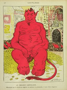 O capitalista Moloch, de LAssiette au Beurre, 27 de agosto de 1910 de Stanislav Ostoja-Chrostovski