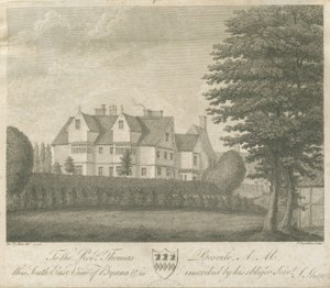 Eccleshall - Biana Hall: gravura de Stebbing Shaw