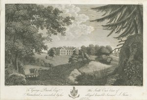 Hamstead Hall: gravura, nd [1762-1802] (impressão) de Stebbing Shaw