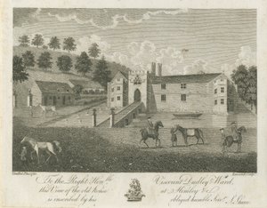 Himley Hall: gravura de Stebbing Shaw