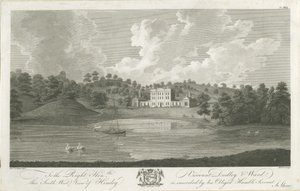 Himley Hall: gravura, nd [1762-1798]