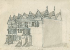 Stafford - Antiga &39;Casa Alta&39;: pintura a aquarela, nd [1794] (pintura) de Stebbing Shaw