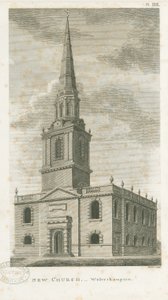 Wolverhampton - Igreja de São João: gravura, sd [c 1798] de Stebbing Shaw