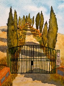 Toscana - Asciano de Steegs Art Karin